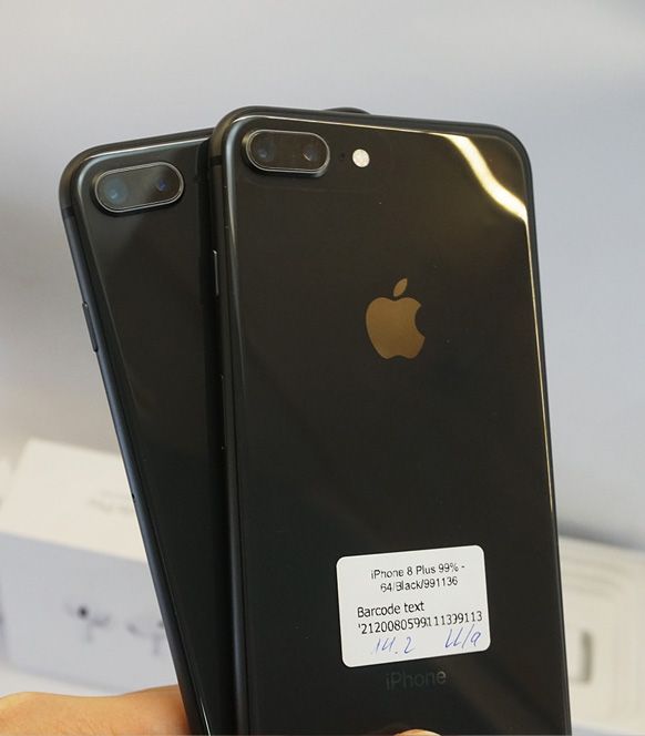 iPhone 8 Plus 64GB Quốc tế cũ 99% - Đen xám - Không zin tặng máy