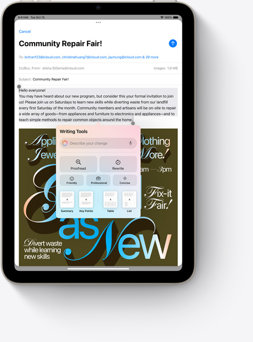 Máy tính bảng Apple iPad Mini 7 - WiFi - 128GB