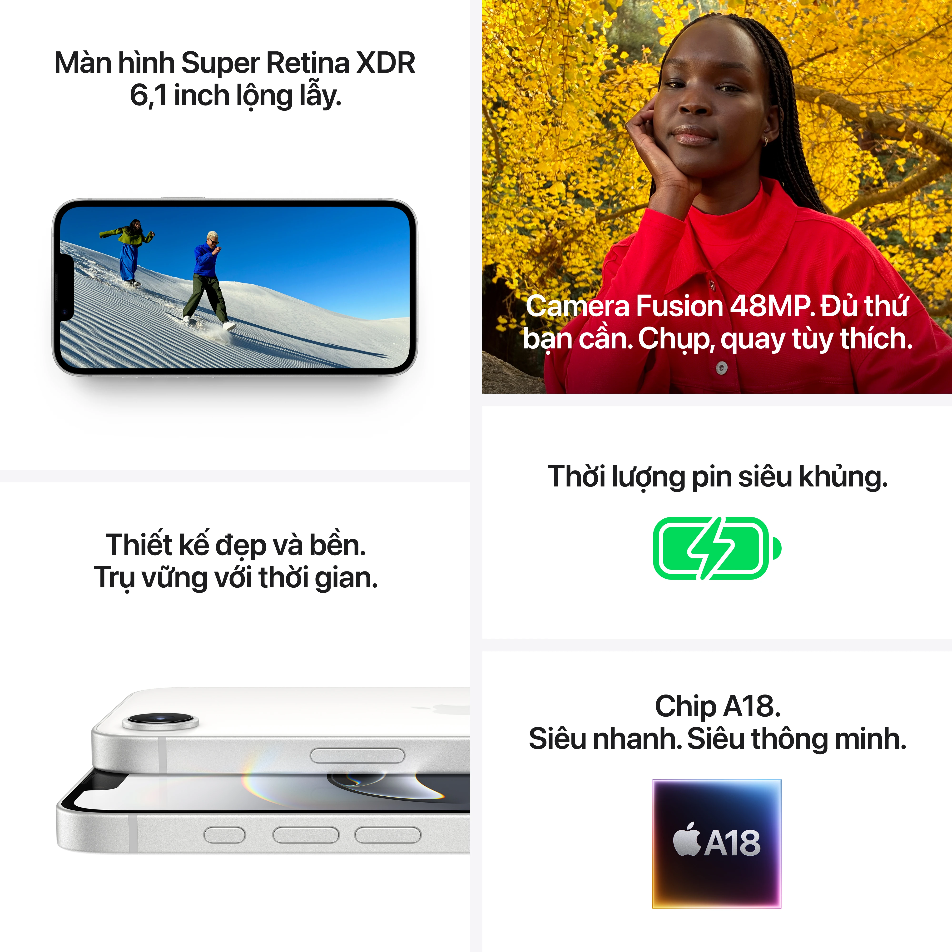 Điện thoại iPhone 16e 128GB