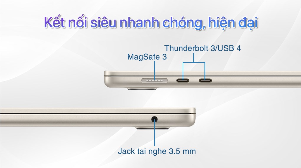 MacBook Air M3 2024 15 inch 8CPU/10GPU - RAM 8GB - 512GB