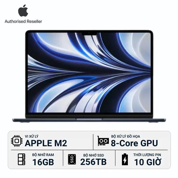 Macbook Air M2 13.6 inch 8GPU 16GB 256GB